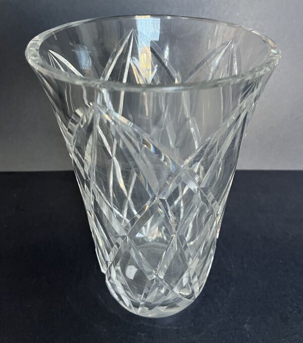 Vase en cristal de Saint Louis