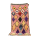 Boujad vintage, tapis berbère, 115 x 220