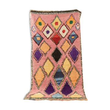 Vintage boujad, berber rug, 115 x 220