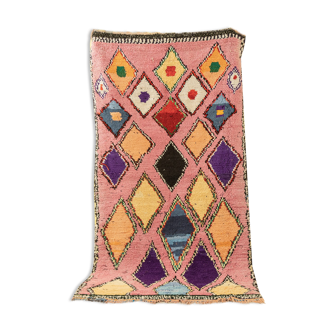 Vintage boujad, berber rug, 115 x 220