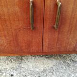 Entrance furniture with vintage wheels