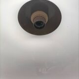 Large opaline pendant light