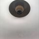 Large opaline pendant light