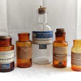 Old pharmacy bottles