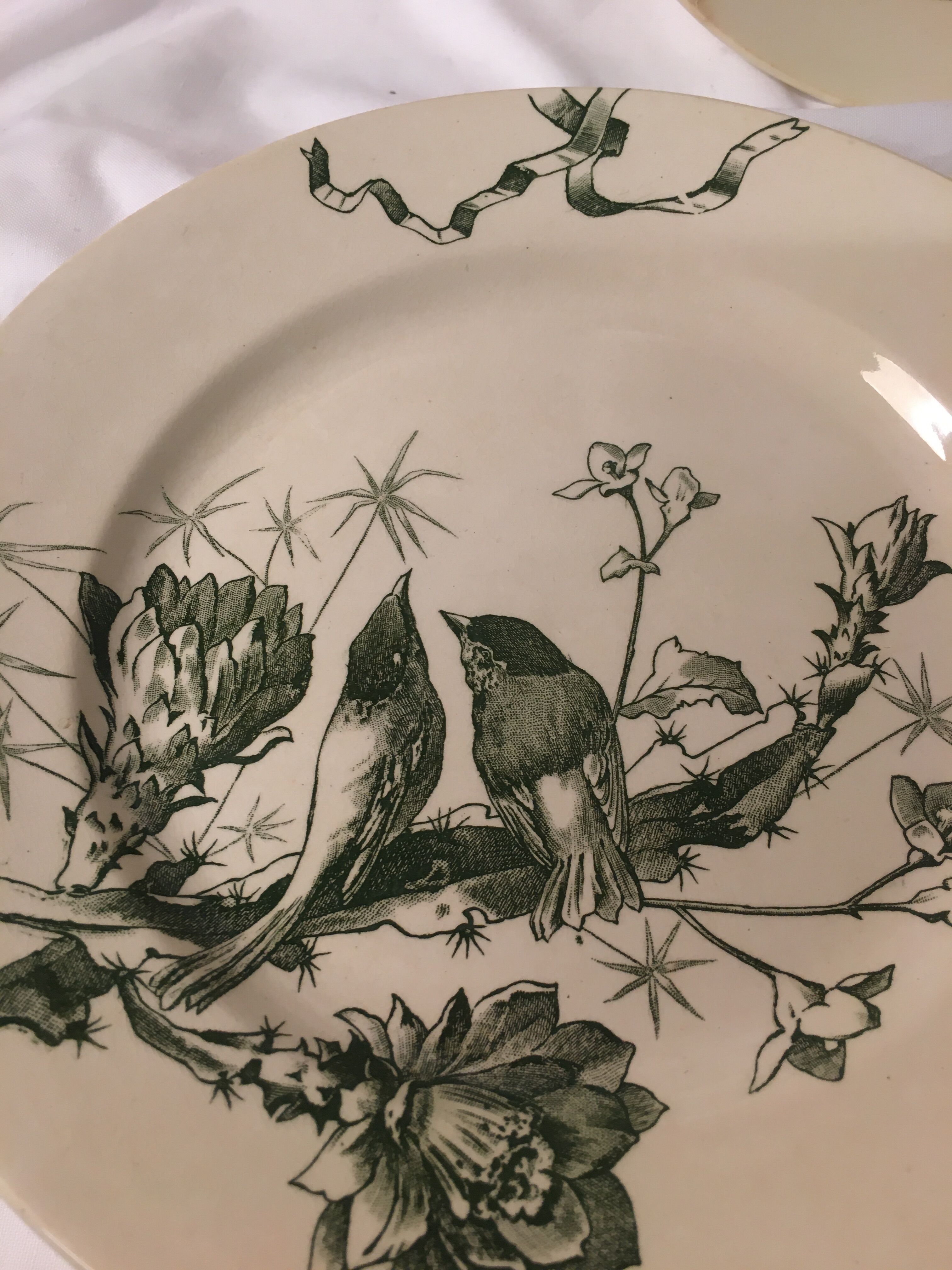 6 flat plates iron earth new Paris depot