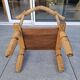 African Brutalist Chair