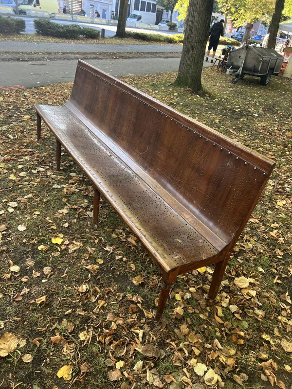Banquette de bistrot 1900