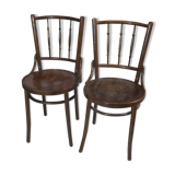 Old bistro chairs