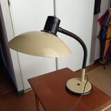 Aluminor metal desk lamp with large deflector