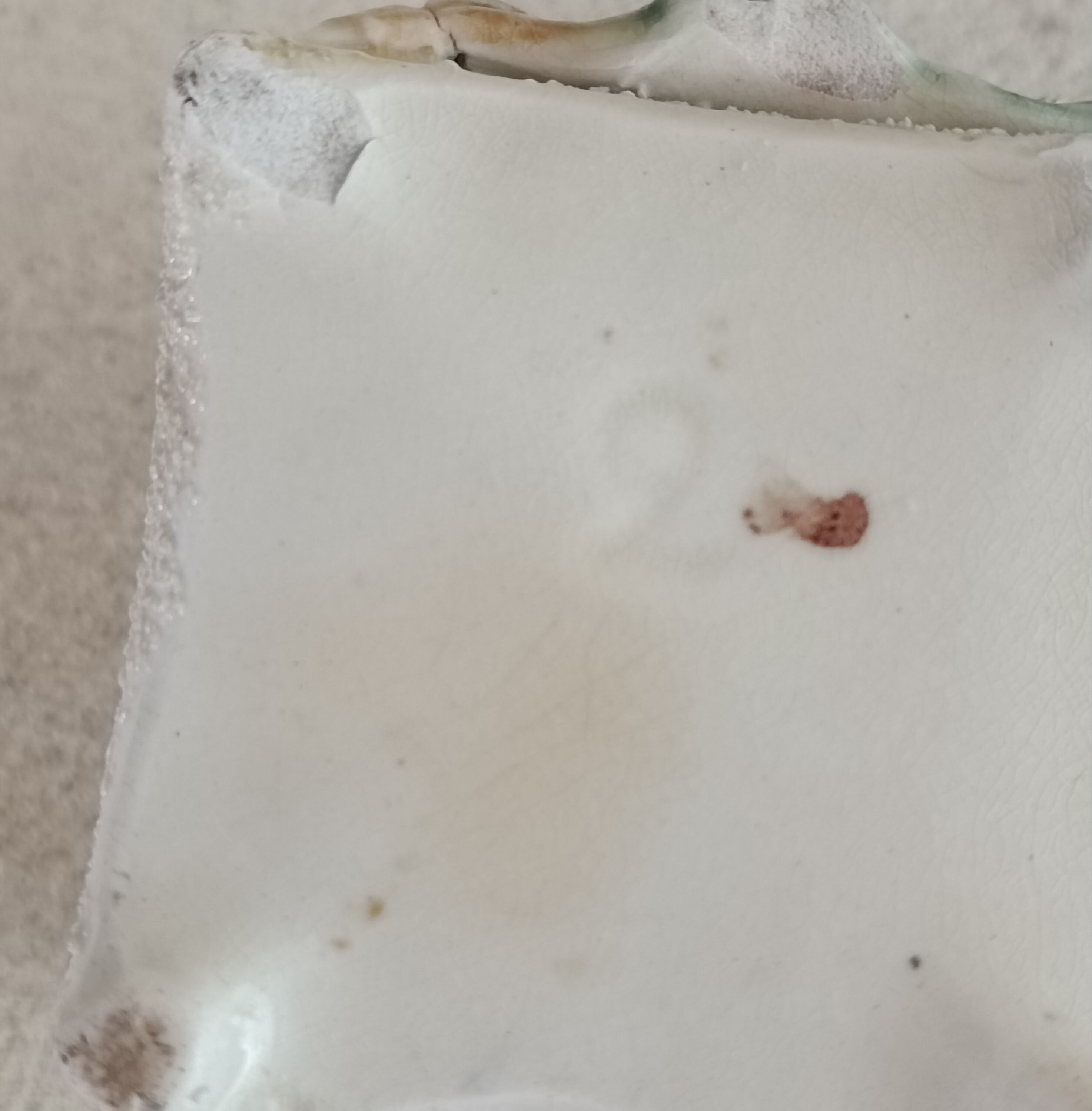 Planter in granite earthenware and slurry