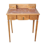 Marble tray side table