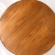 Round teak dining table by gudme møbelfabrik a/s