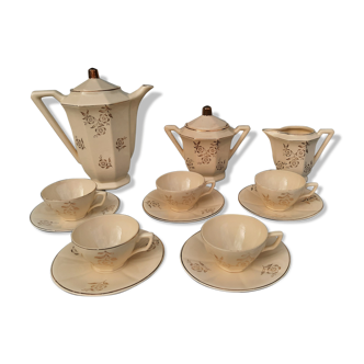 Tea service Digoin Sarreguemines model RAPHAEL