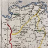Carte ancienne Côtes du nord