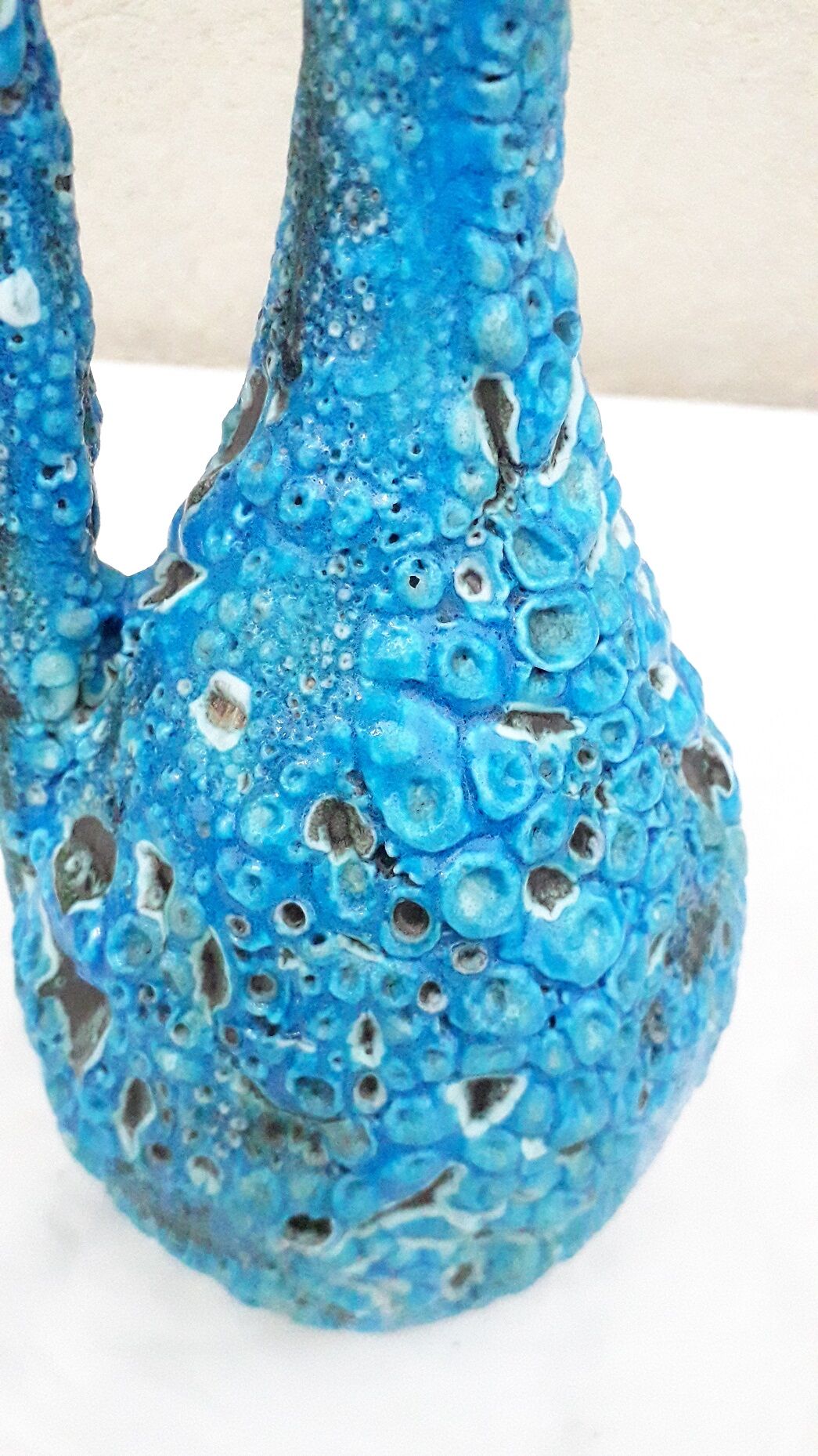 Fat Lava pitcher vase
