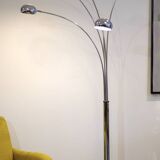 Lily of the valley floor lamp with 5 branches