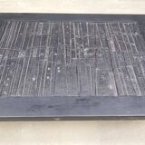 Brutalist stone coffee table, Made In belgium, 1960s