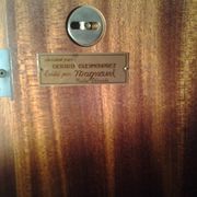 Wardrobe closet design Gerard Guermonprez Edition Magnani years 1970
