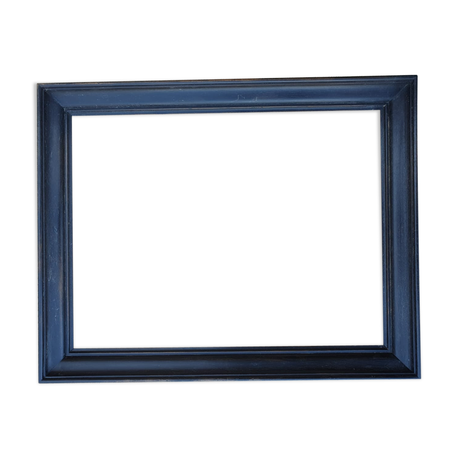 Old black patinated frame