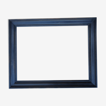 Old black patinated frame