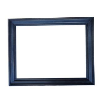 Old black patinated frame