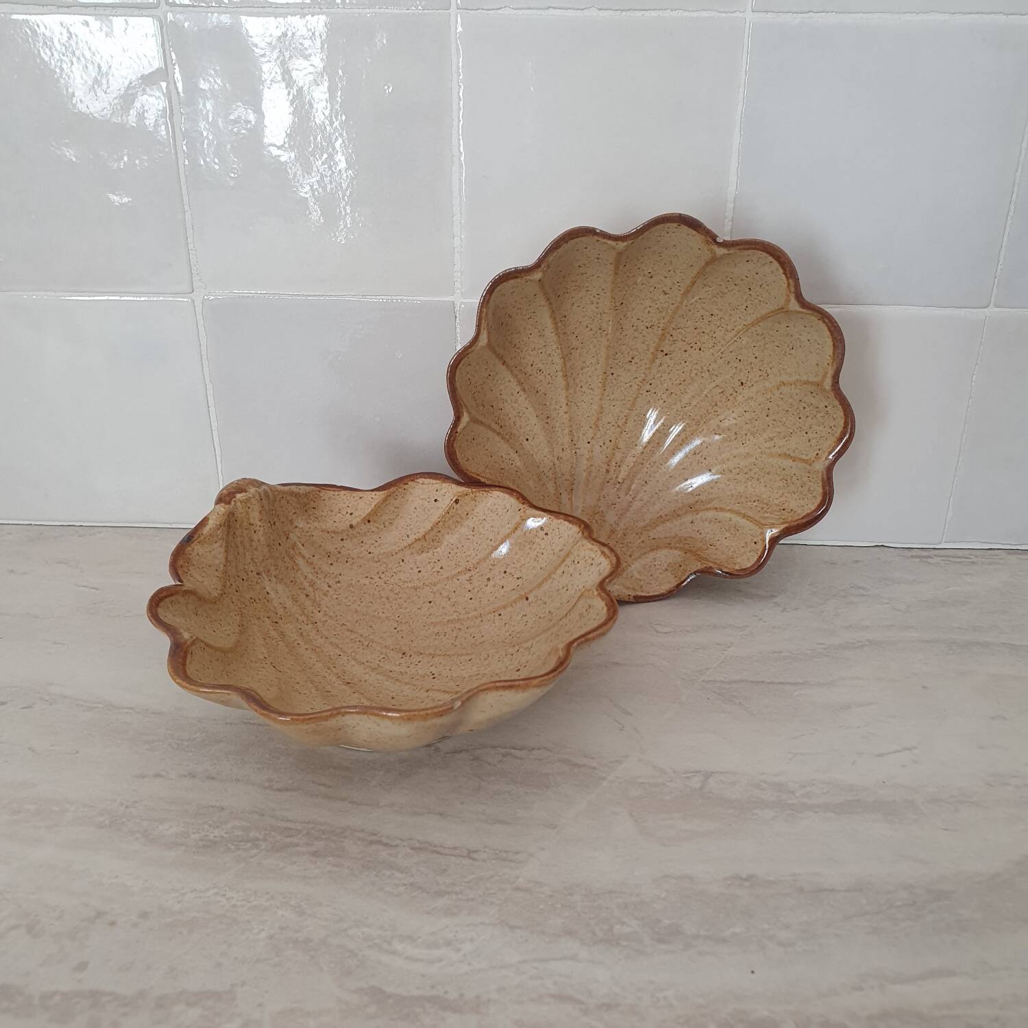 Ceramic Shell Bowls