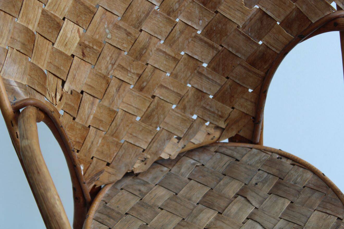 Chestnut children's chair