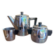 ☕ Vintage Art Deco tea set – Saint Louis in pure copper and