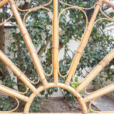 Rattan headboard