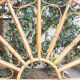 Rattan headboard