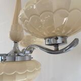 Art Deco chandelier 3 branches