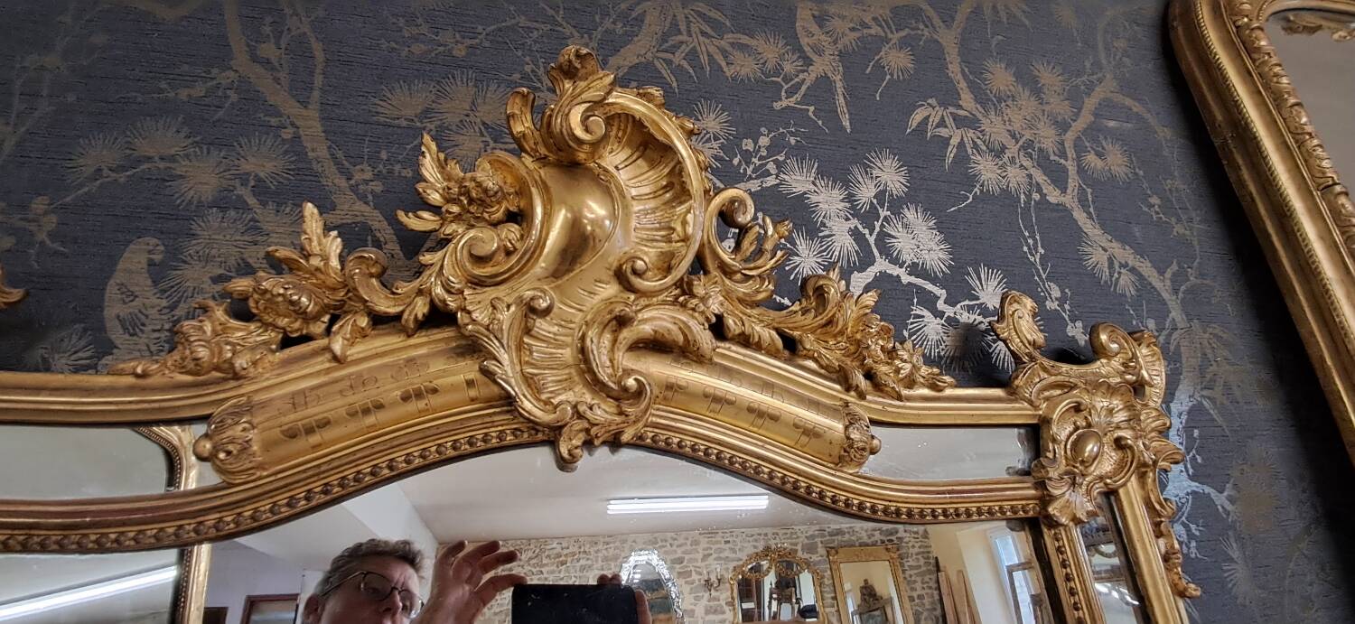 Napoleon III mirror 166 x 104