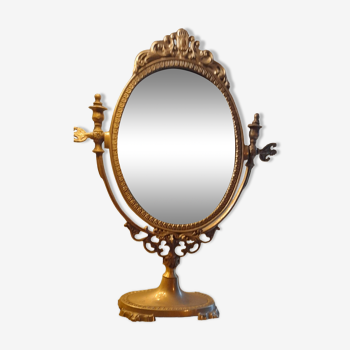 Louix xv style adjustable dressing table mirror