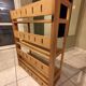 Étagère de bouquiniste en hêtre