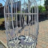 iron standing bird cage