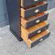 dresser rag five drawers patina black