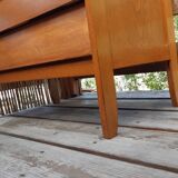 Golden oak chest of drawer 1950