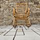 Rocking chair bambou 1950