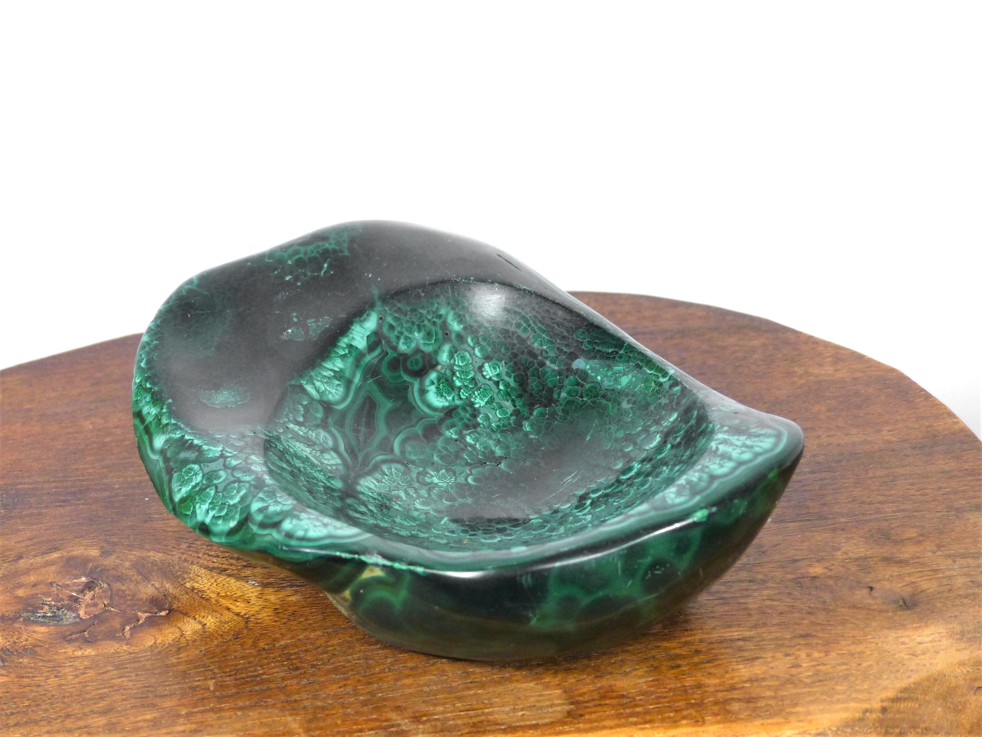 Cendrier en malachite