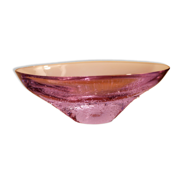 Coupe en verre de Bohème Alessandrite