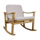 Rocking-chair danois par Finn Juhl pour M. Nissen, Danemark années 1960