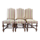 6 chaises de style Louis XIII