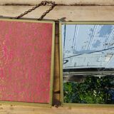 Art deco triptych mirror