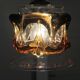 Hanging lamp glass from murano