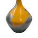 Vintage ceramic vase in French signed crystal glaze 19 cm
