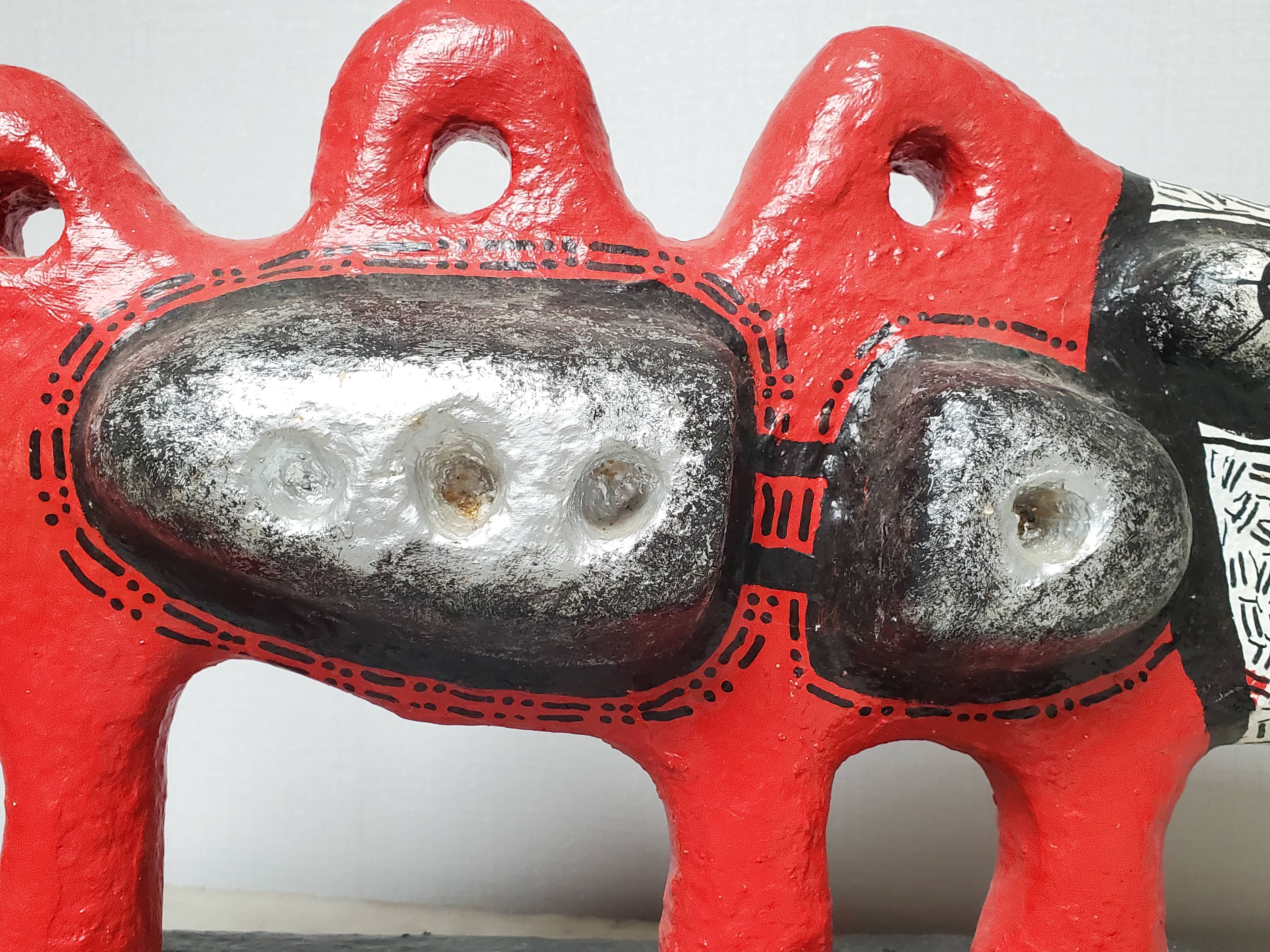 Sculpture papier maché - KAJ - FIKAJA (1959)