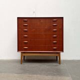 Danish commode model 314 in teak by Johannes Sorth for Nexø Møbelfabrik, 1960s.