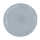 Transparent glass round tray