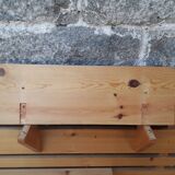 Pine wall shelves