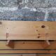 Pine wall shelves